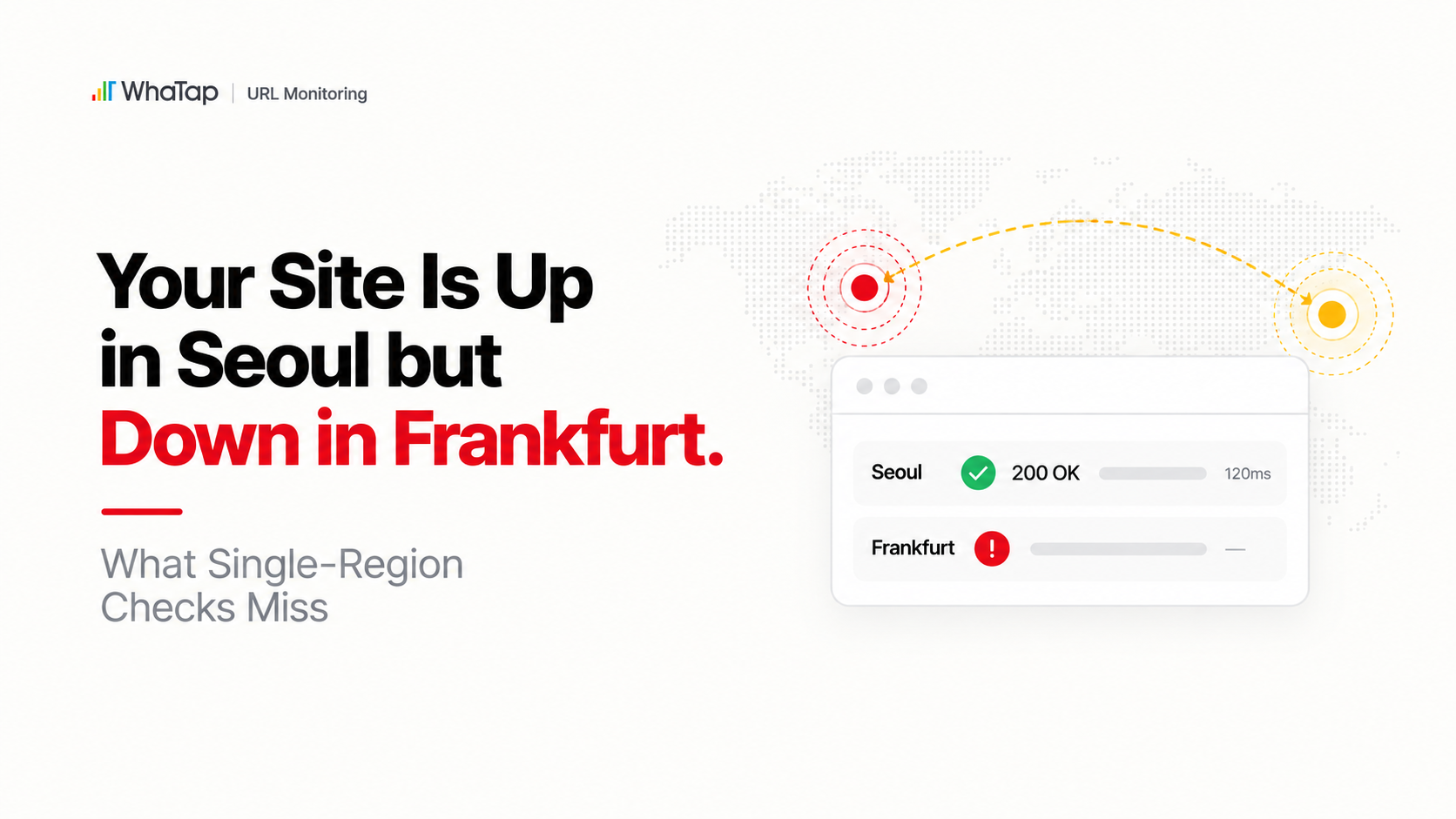 Your Site Is Up in Seoul but Down in Frankfurt: What Single-Region Checks Miss